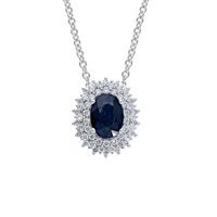 Necklace Babila Milano Woman For Ever in Gold Zaffiro 0.93 Ct 254180 - 254180